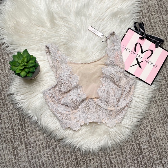 Victorias Secret mesh lace bra - Picture 1 of 3